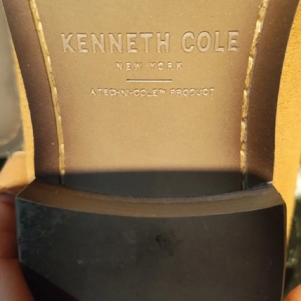 Kenneth Cole Brown Suede Men's Slip-Ons